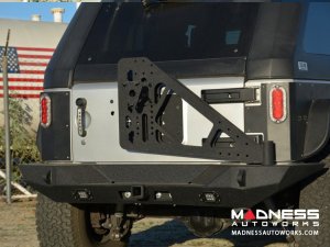 Jeep Wrangler JK Tire Carrier - Black - (ADD ON FOR RS-10 & 11) Jeep Wrangler JK Tire Carrier - Black - (ADD ON FOR RS-10 & 11)